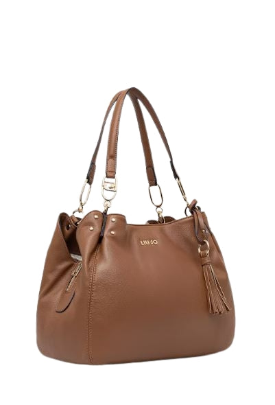Borsa  Liu Jo  M Satchel CIRRY AA6185 E1012 Col. 71409 Mocha