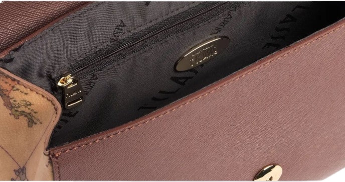 Alviero Martini 1A Classe Borsa a Tracolla L LG33 T407 Col. 0548 Chestnut