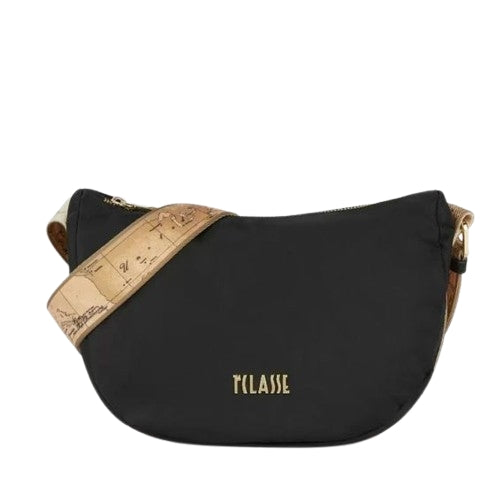 Alviero Martini  Tracolla Mezzaluna piccola Nylon  L GZ67 9762 Col. 0001 Black