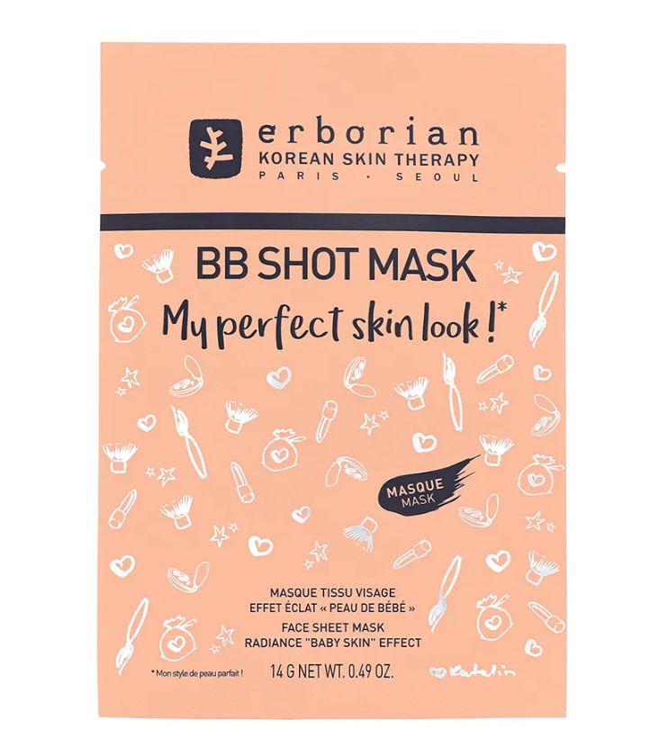 BB Shot Mask Effect Eclat Maschera Rigenerante In Tessuto X Tutti I Tipi Di Pelle 14 Gr