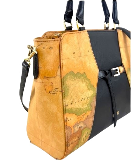 Alviero Martini 1A Classe Borsa A Mano C/Tracolla staccabile  L LG08 G654 Col. 0001 Black