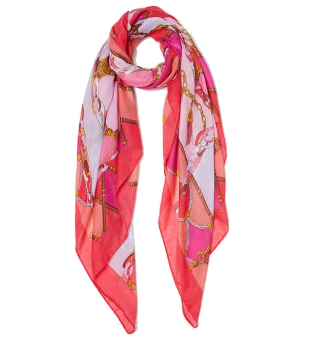 Liu Jo Ecs Foulard Tassels Art 2A4032 T0300 Col 01130Hibisco