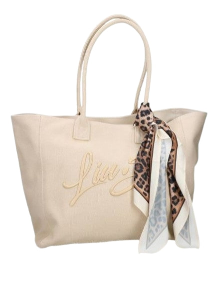 Liu Jo Borsa  Shopper in  cotone  L  TOTE VA6191 T546A Col. 31308 Tela
