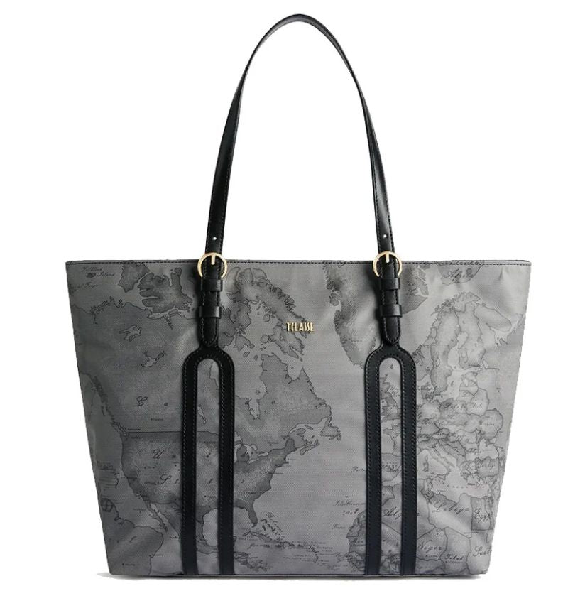 Alviero Martini 1A Classe Borsa Shopping Highland Geo Dark Grey LLD34 9449 COL. 0030
