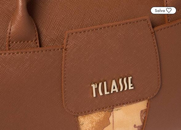 Alviero Martini  Borsa Bauletto con tracolla L LD30 9407Col. 0548 Chesnut