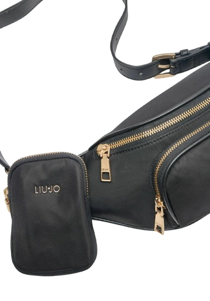 Liu Jo Marsupio Con Charm Achala  ECS M Bumbag AA5178 T4559 Col Nero