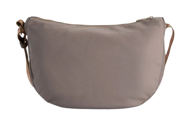 Alviero Martini 1a Classe Nylon Tracolla Mezzaluna  L LB84 9762 Col. 0587 Stone colo