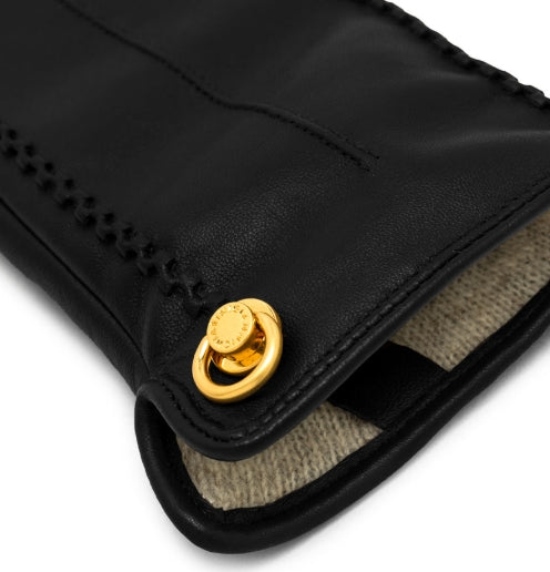 Gianni Chiarini  Guanti Donna Pelle Nero TAGLIA M