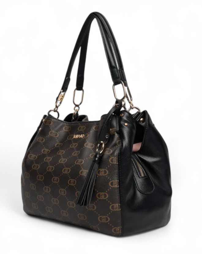 Borsa Liu Jo M Satchel CIRRY AF5113 E0053 Col 22222 Nero