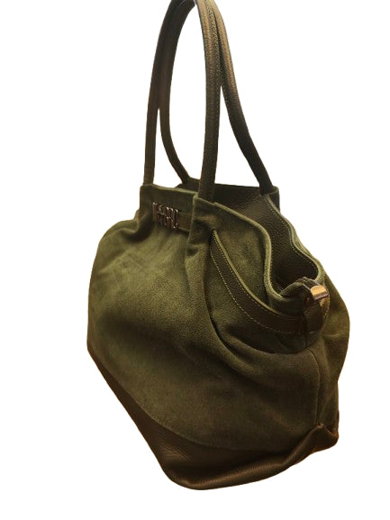 MBrc Borsa in pelle Linea Next G143 Verde