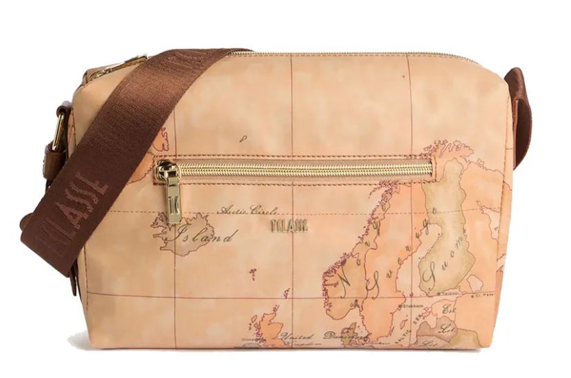 Alviero Martini 1A Classe Borsa con Tracolla Highland Soft LLD38 S578 Geo Classic/Marrone