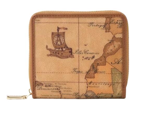 Alviero Martini 1A Classe Portafoglio Donna  Piccolo  Ziparound  C W077 6000 Natural