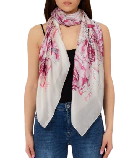 Liu Jo  Ecs  Foulard   Roman Flower 2A6043 T2745 Col. XO756 Soft peony