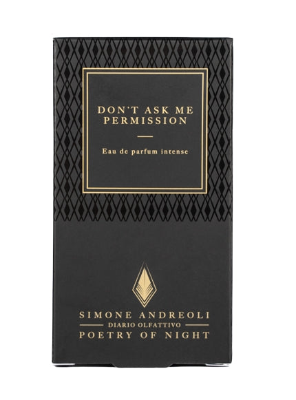 Simone Andreoli Don't Ask Me Permission Eau De Parfum  Intense 7,5 ml MiniTaglia