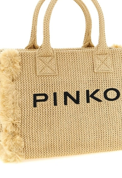 Pinko Beach Shopper Rafia