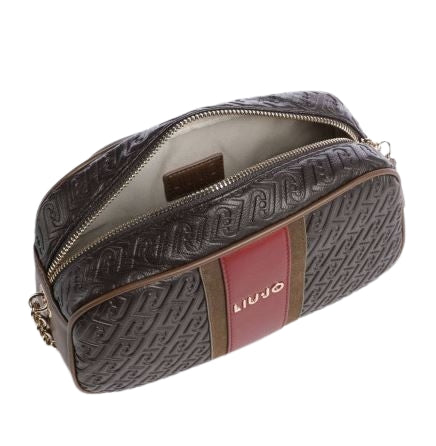 Liu Jo Tracolla M Camera Case  EMATITE  AF6106 E1141 Col.  91419 Deep brown