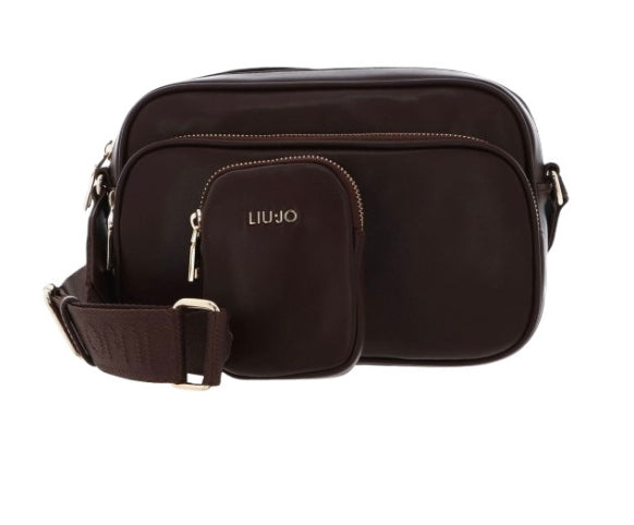 Borsa Liu Jo Tracolla ECS M Camera Case Achala Art. AF5176 E0077 Col.90912 Moro Light