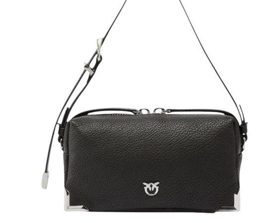 Pinko  Bauletto trittico 106761 A3CX pelle bottolato  black