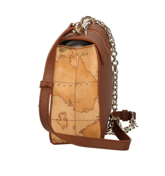 Alviero Martini 1A Classe Borsa a Tracolla L LD57 T407 Col 0548 Chesnut/Castagna