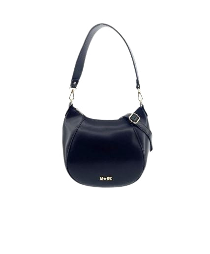 M BRC Borsa a spalla In Pelle Linea Curvy  T143Colore Nero