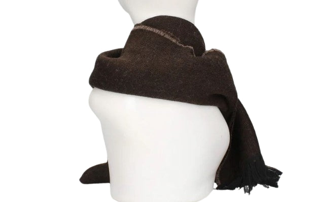 Alviero Martini 1A Classe Sciarpa Logo piccolo  40x180 KS 578 1769  Col. 0500 Dark  Brown