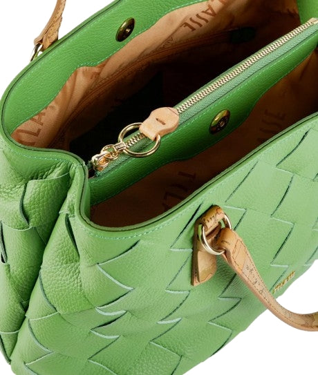 Alviero Martini 1A Classe Borsa A Mano LC46 I630 Verde Bali