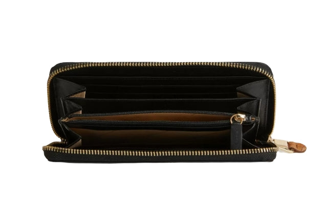 Alviero Martini 1A Classe Portafoglio Donna Ziparound LPM75 9407 Col. 0001 Nero