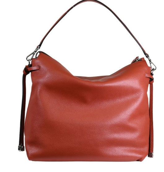 Gianni Chiarini  Borsa in pelle  BS 11763 COMM GRN BRINA BRICK RED