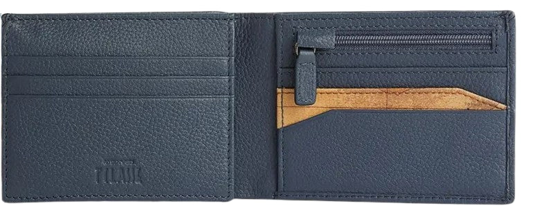 Alviero Martini 1A Classe Portafoglio Uomo In Pelle L PN81 8162 Col 0145 Blue Denim