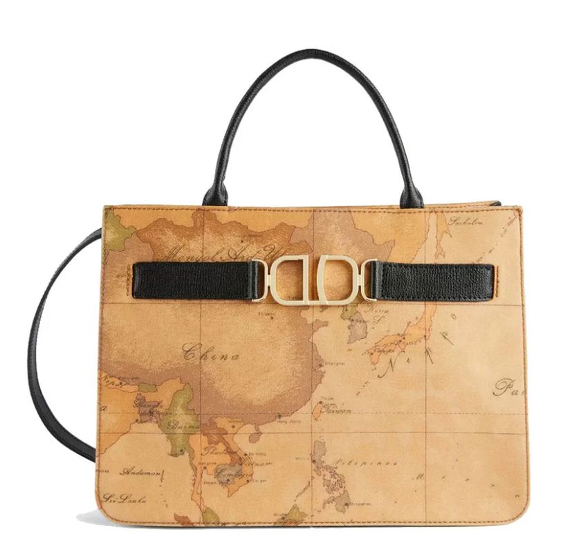 Alviero Martini 1A Classe Borsa A Mano C/Tracolla LB02 G611 Col 0001 Nero
