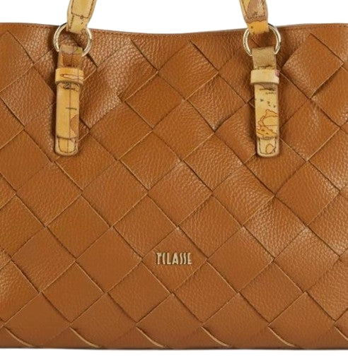 Alviero Martini 1A Classe Borsa A Mano LC46 I630 Col. 0970 Tobacco