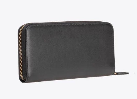 Pinko Portafoglio Ryder Zip Around  Black 100250 Vitello Seta