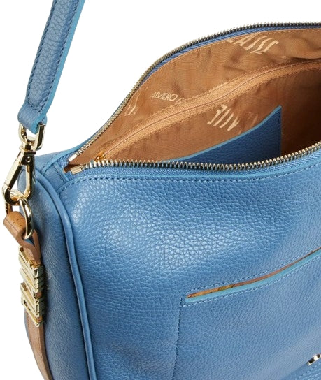 Alviero Martini 1A Classe Chic Soul Sottospalla Hobo LC40 8630 Col 0145 Blue Denim
