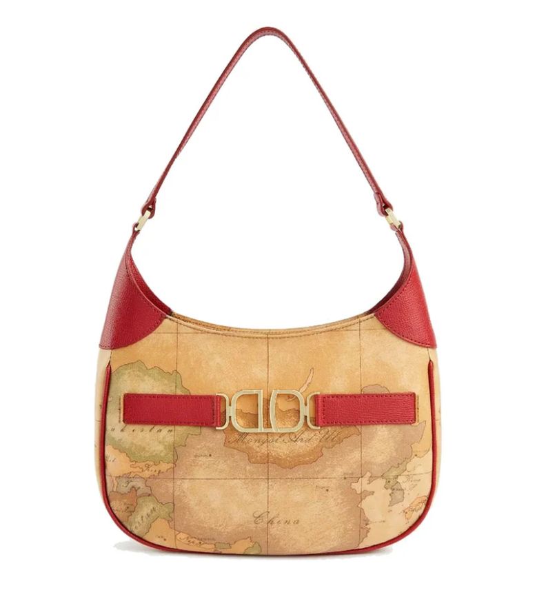 Alviero Martini 1A Classe Sottospalla Hobo Linea 3D LB04 G611 Col 0289 Rosso Lampone