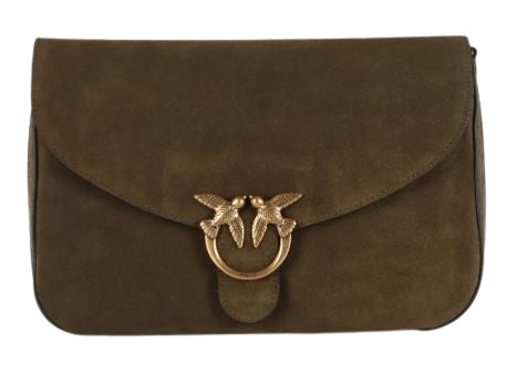 Pinko Borsa LOVE SATCHEL   MINI   107656 AOF6 SUEDE VERDE OLIVA