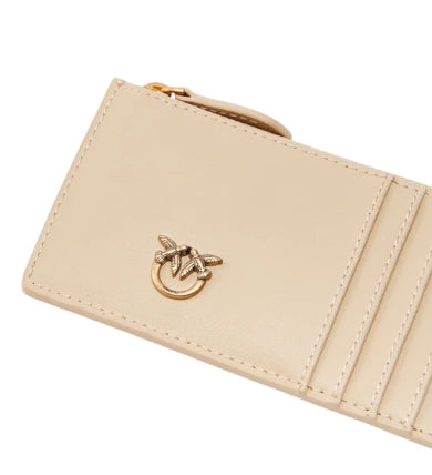 Pinko Portacarte Airone  Beige