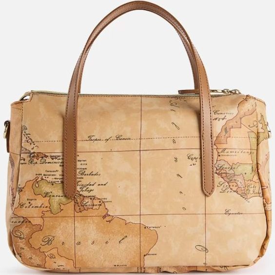 Alviero Martini 1A Classe Soft Fusion Borsa A Mano C/Tracolla Staccabile  LB96 S578 Col 0970 Tobacco