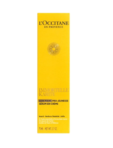 L'Occitane Siero-In-Crema Trattamento Mani Anti-Età 75 Ml