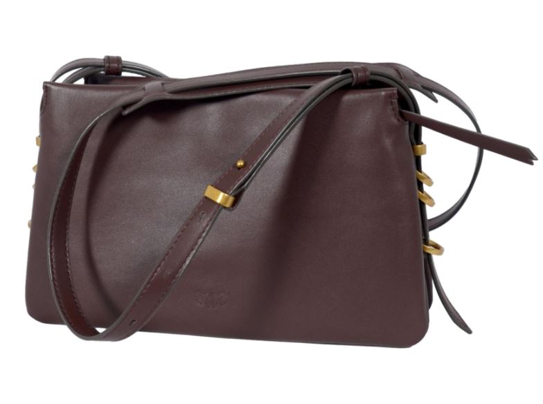Pinko  Borsa a tracolla Triplet Mini Rosso Mogano