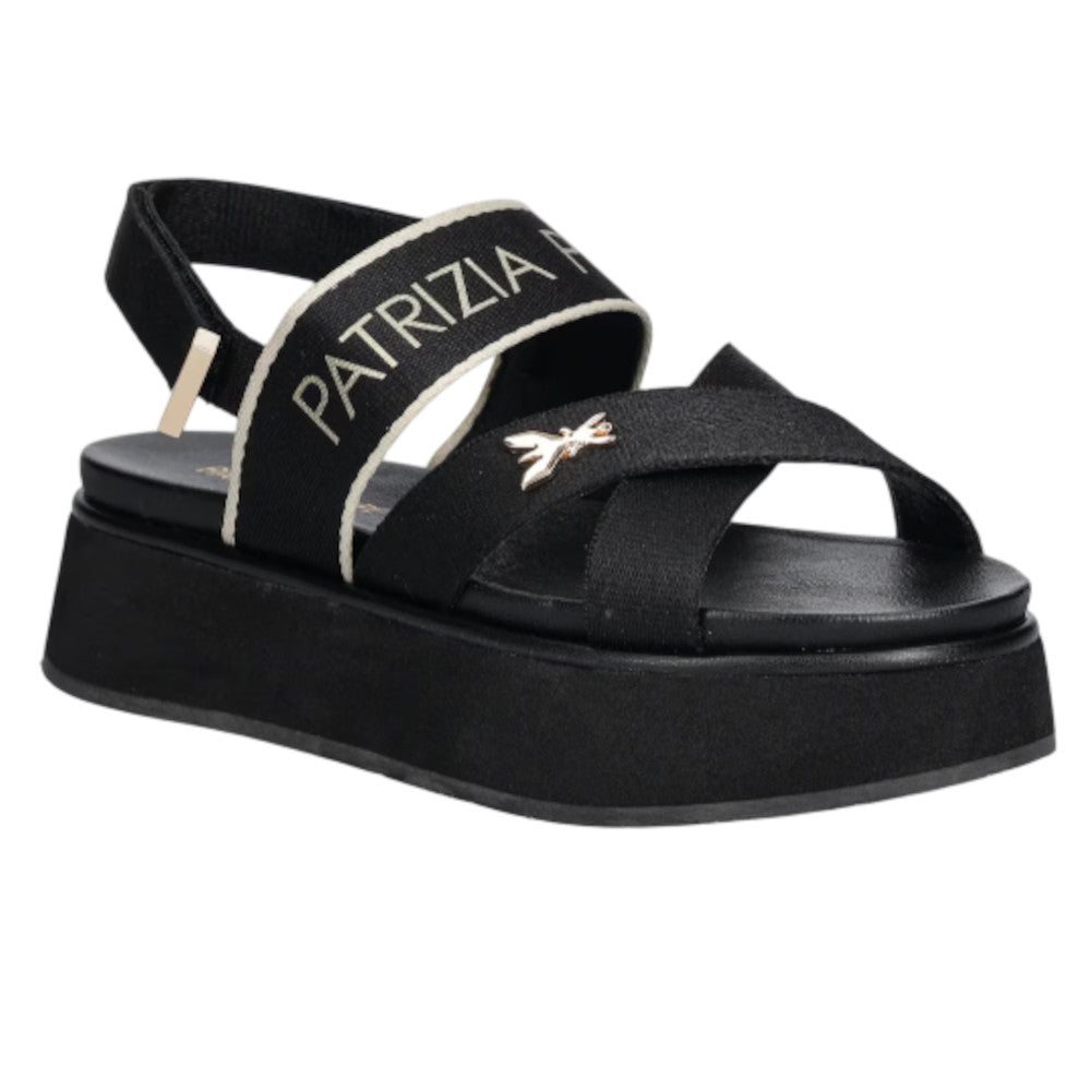 Patrizia Pepe Ciabatta Tessuto PPJ333.31 Colore nero