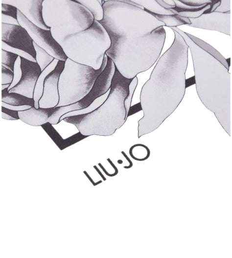 Liu Jo  Ecs  Foulard   Roman Flower 2A6043 T2745 Col.22222 Nero