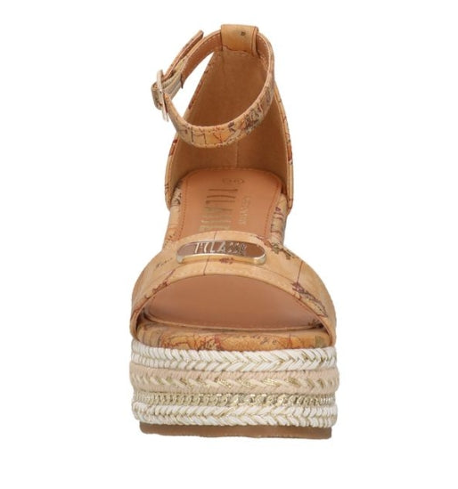 Alviero Martini 1A Classe Sandali Con Zeppa Z 1117 982 Geo Natural