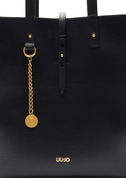 Liu Jo Borsa Shopping ECS M Tote DOBA  AA5025 E0064 Col 22222 Nero