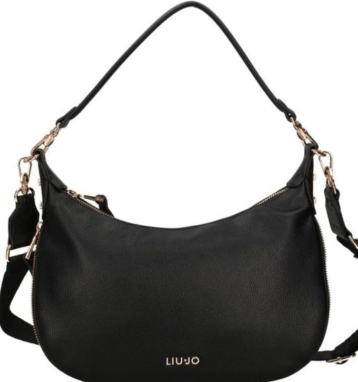 Borsa  A Spalla Liu Jo ECS M Hobo Kaliska AA5134 E0054 Col.22222 Nero