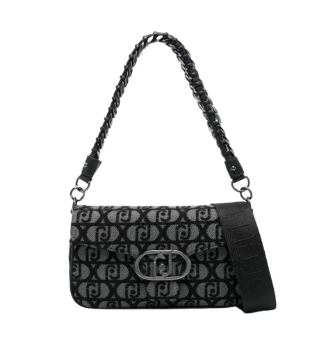 Liu Jo Tracolla M Crossbody  AF4249 T6438 Col.Jaquard nero