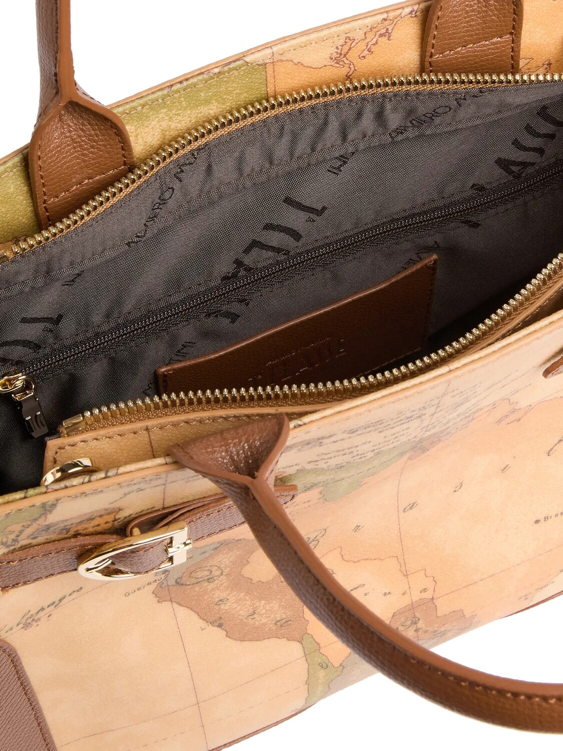 Alviero Martini 1A Classe Borsa A Mano e Tracolla  L LD63 G611 Col. 0548 Castagna