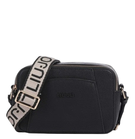 Liu Jo Tracolla  Nevet  ECS M Camera Case AF4159 E0087 Col. 22222 Nero