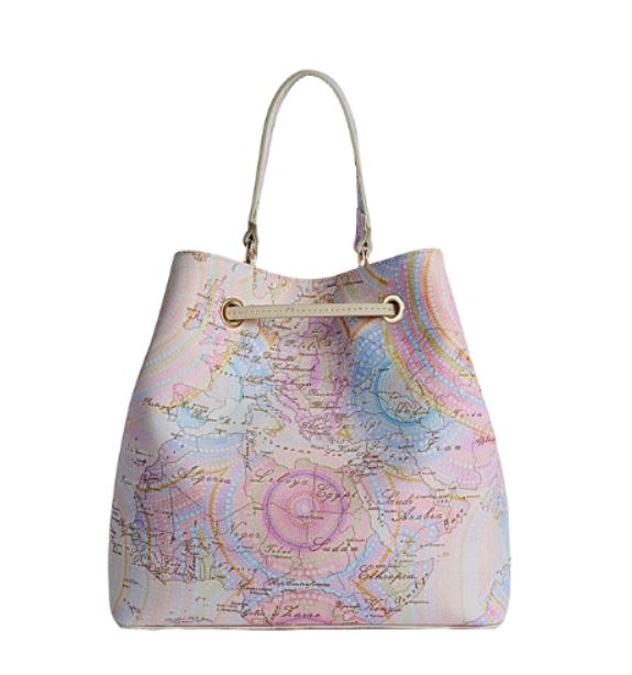 Alviero Martini 1A Classe Secchiello Geo Dots Art C/Tracolla L LE70 9922 Col 0028 Multicolor