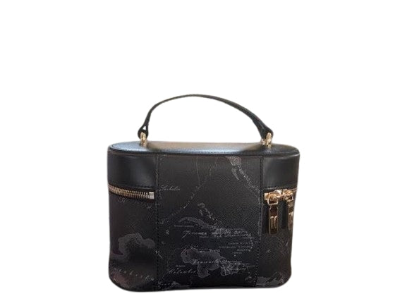 Alviero Martini 1A Classe Geo Tracollina L  LG36 V713 Col. 0001Black