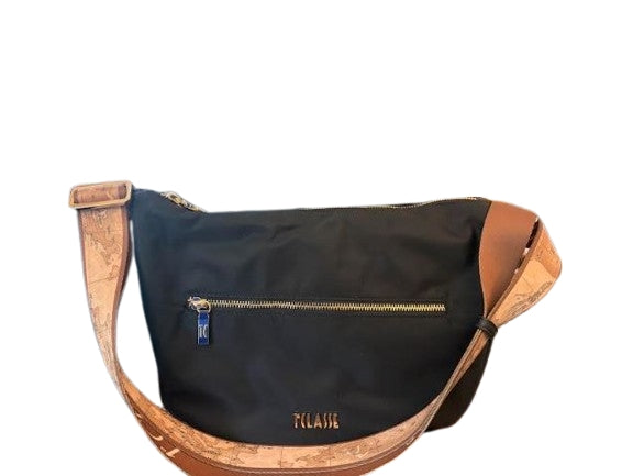 Alviero Martini 1A Classe Borsa Mezzaluna  grande a Tracolla   L LB84 9762 Col. 0001 Black